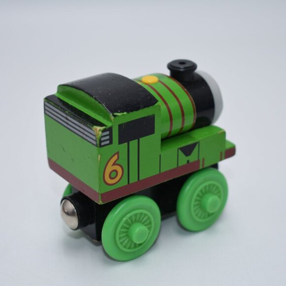 PERCY Early Engineer Thomas & Friends Wooden Railway Train Tank Engine 2009 - Picture 6 of 9